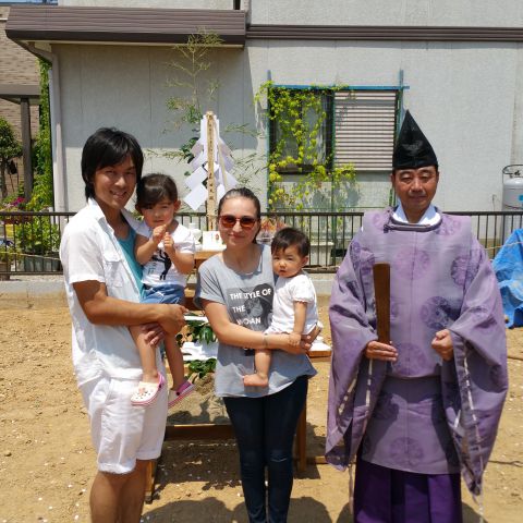 本日は晴天の地鎮祭!! アイキャッチ画像